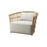 IKEA Rattan Koltuk, Gri-Beyaz, Ergonomik Tasarım