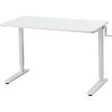 IKEA Relatera Çocuk Çalışma Masası Beyaz 117 x 60 cm Yükseklik Ayarlı