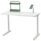 IKEA RELATERA çocuk çalışma masası beyaz-açık gri-yeşil - 79555780