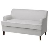 IKEA ROCKSJÖN 2'li kanepe klovsta gri-beyaz - 19514698