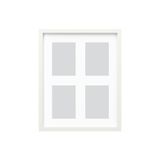 IKEA RÖDALM Kolaj Beyaz 40x50 CM 4 lü Kolaj Çerçeve Kalın Kenarlı Ahşap Fotoğraf Resim Çerçevesi
