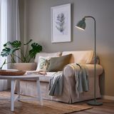 IKEA RÖDFLIK yer ve okuma lambası gri-yeşil - 90563571