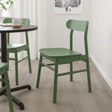 IKEA RÖNNINGE ahşap sandalye yeşil - 50412895