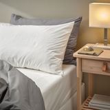 IKEA RÖNNVECKMAL lastikli çarşaf beyaz - 90532626