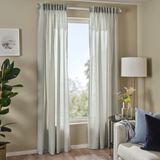 IKEA ROSENROBINIA tül perde/2 kanat açık gri - 70552917
