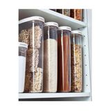 IKEA Saklama Kabı 2 Adet Uzunluk: 17 cm Genişlik: 8 cm Yükseklik: 30 cm Hacim: 2.3 lt
