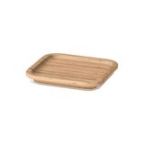 IKEA Saklama Kabı Kapağı, Bambu Kare 15x15 cm, Krem