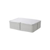 Ikea Saklama Kutusu Hurç 69X51X19 A Kalite Yan Panel Plastik Kalın Sağlam Poleyster Beyaz-Gri
