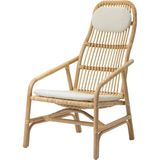 IKEA Salnö Rattan Koltuk Rattan Gryttom Minderli - Ahşap
