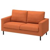 IKEA SALTSJÖBADEN 2'li kanepe tonerud kırmızı-kahverengi - 49622535