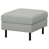 IKEA SALTSJÖBADEN puf tonerud gri - 49622658