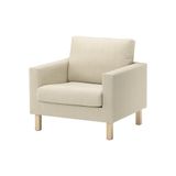 IKEA SALTSJÖBADEN Serisi, tekli koltuk kılıfı, fridtuna açık bej fridtuna açık bej #f4f3d7