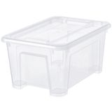 Ikea Samla 28X20X14 cm 5 Lt Kapaklı Şeffaf Saklama Kutusu