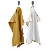 IKEA SANDABBORRE kurulama bezi beyaz-koyu sarı - 80618550