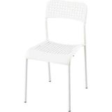 Ikea Sandalye Metal Ayaklı Plastik Şık Beyaz Bs Dijital Mağazacılık