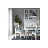 IKEA sandalye minderi, mavi, 42/35x40x4 cm 4'lü Minder seti