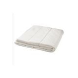 IKEA SANDGRÄSMAL çift kişilik yorgan, beyaz, hafif sıcak tutar, 240x220 cm, sentetik