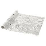IKEA SANDLÖPARE rulo boyama kağıdı beyaz - 40604263
