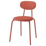 IKEA SANDSBERG döşemeli sandalye kırmızı-kahverengi-Remmarn kırmızı-kahverengi - 90605255