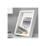 IKEA Sannahed 21x30 cm A4 Beyaz Ahşap Fotoğraf Çerçevesi, Derin Kutu Çerçeve
