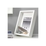 IKEA Sannahed 21x30 cm A4 Beyaz Ahşap Fotoğraf Çerçevesi, Derin Kutu Çerçeve