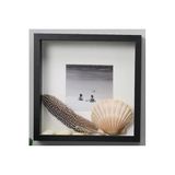 IKEA Sannahed 25x25 cm Siyah Derin Kutu Çerçeve, Ahşap Fotoğraf Resim Çerçevesi