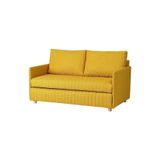 IKEA Sarı Şık Kanepe, 2'li Yataklı, Skiftebo Sarı Rengi