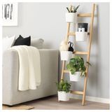 IKEA SATSUMAS çiçeklik bambu-beyaz - 10258155