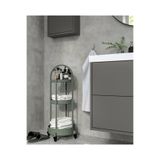 IKEA Servis Arabası 36x36x86 Cm Servis Banyo Rafı Plastik Raf Yükseklik: 86 cm
