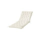 IKEA Şezlong Minderi, Bej Renk 190x60 cm Bağcıklı Minder İç-Dış Mekan