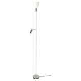 IKEA Şık Metal Lame Beyaz Dekoratif Yer Lambası Lambader