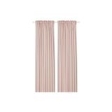 Ikea - Sılverlönn, Tül Perde/2 Kanat, Pembe, 145X300 Cm