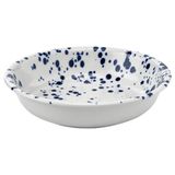 IKEA SILVERSIDA çukur tabak desenli-mavi - 20609737