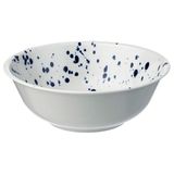 IKEA SILVERSIDA seramik servis kasesi desenli-mavi - 20565696