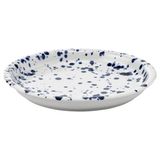 IKEA SILVERSIDA tatlı tabağı desenli-mavi - 60609735