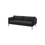 IKEA Siyah 3'lü Kanepe, Konforlu Oturma Odası Mobilyası