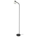 IKEA Siyah Beyaz Dekoratif Yer ve Okuma Lambası, 115 cm, E27 Duy
