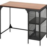 IKEA Siyah Fonksiyonel Çalışma Masası 140X70 cm