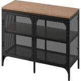 IKEA Siyah Kullanışlı Tv Ünitesi 100X36X54 cm