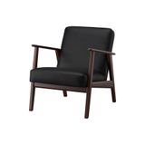 IKEA Siyah Modern Tekli Koltuk, 60x60 cm, Jonsbyn