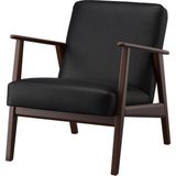 IKEA Siyah Şık Kanepe - Tekli Koltuk