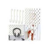 IKEA Skadıs 5 Adet 6 Cm Çok Amaçlı Pano Parçası Çelik Kanca Askı