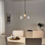 IKEA SKAFTET kablo seti siyah-nikelaj kaplama - 70466364