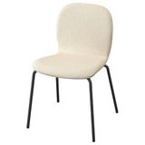 IKEA SKALSTA sandalye Knaback bej-siyah/gri - 09608739