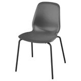 IKEA SKALSTA sandalye siyah-gri - 09608471
