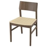 IKEA SKANSNAS döşemeli ahşap sandalye kayın-kahverengi - 70563242