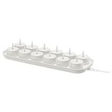 IKEA SKATGAS LED'li tealight mum beyaz - 80611596