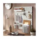 Ikea Skådis Delikli Pano Çok Amaçlı Ev ve Ofis Düzenleyici Masa Üstü Antre Mutfak Banyo Panosu 56X56