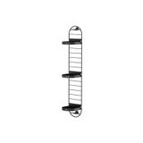 IKEA Skggröna çiçeklik, siyah, 78 cm, duvara asılabilen çiçeklik