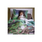 IKEA SKOGSDUVA çocuk nevresim takımı mavi-yeşil, 150x200/50x60 cm